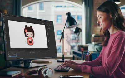 Создание 2D-персонажей в Adobe Photoshop